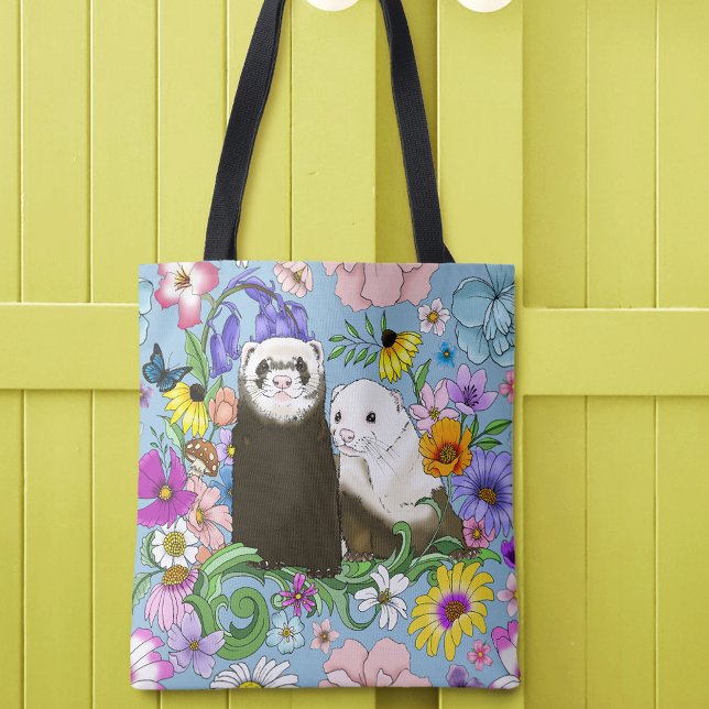 Niedlich Ferrets Floral (Von Creator hochgeladen)