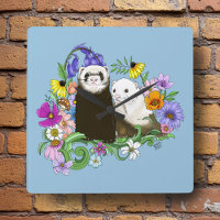Niedlich Ferrets Floral