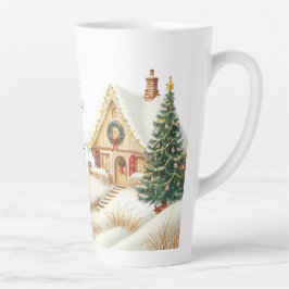 Niedlich festliche Vintage Weihnachten Milchtasse