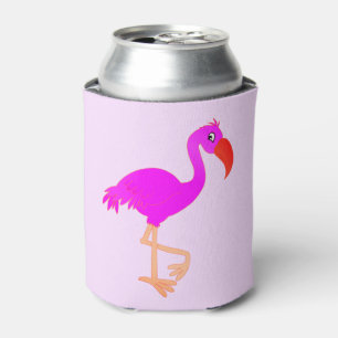 Niedlich Flamingo Can Cooler - Happy Dosenkühler
