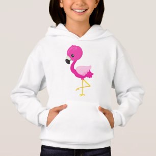 Niedlich Flamingo, Kleiner Flamingo, rosa Flamingo Hoodie