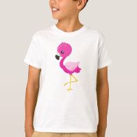 Niedlich Flamingo, Kleiner Flamingo, rosa Flamingo