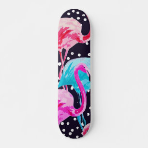 Niedlich Flamingo Muster Skateboard