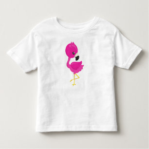 Niedlich Flamingo, Pink Flamingo, Baby Flamingo, B Kleinkind T-shirt