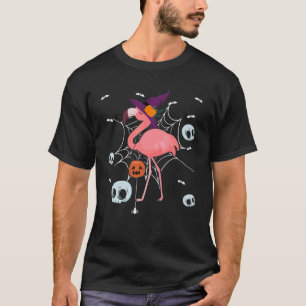 Niedlich Flamingo Witz Hat Funny Skull Kinder Hall T-Shirt