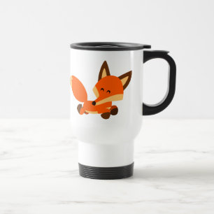 Niedlich Fleet Cartoon Fox Tasse
