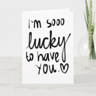 NIEDLICH **FLIRTING CARD** FÜR JEDEN TAG UND JEDEN KARTE