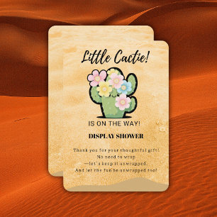 Niedlich Floral Kleine Cuctie Kawaii Babydusche Begleitkarte