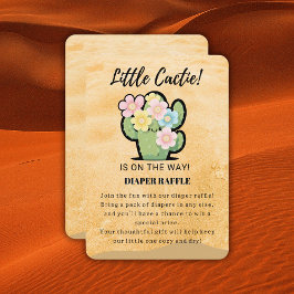 Niedlich Floral Kleine Cuctie Kawaii Babydusche Begleitkarte