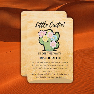 Niedlich Floral Kleine Cuctie Kawaii Babydusche Begleitkarte