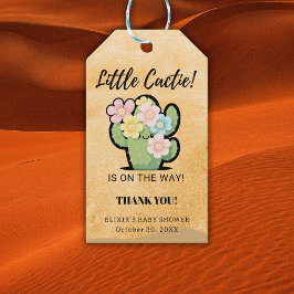 Niedlich Floral Kleine Cuctie Kawaii Babydusche Geschenkanhänger