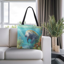 Niedlich Florida Manatee,
