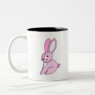 Niedlich Fluffy Bunny Zweifarbige Tasse
