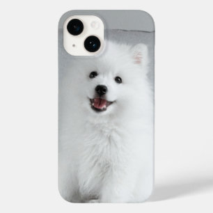 Niedlich fluffy Japanese Spitz Welppy Case-Mate iPhone 14 Hülle