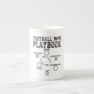 Niedlich Football Mama Playbook Prozellantasse