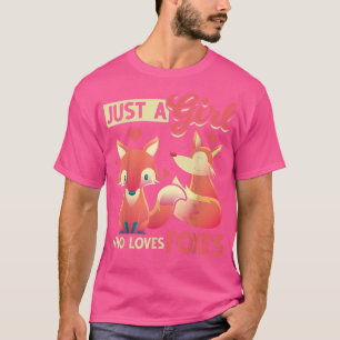 Niedlich Forest Wildlife Forest Tierpark Giro del T-Shirt