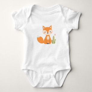 Niedlich Fox Baby Jersey Bodysuit Strampler