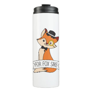 Niedlich Fox Clipart Oh For Fox Sake Epic Sarcasti Thermosbecher