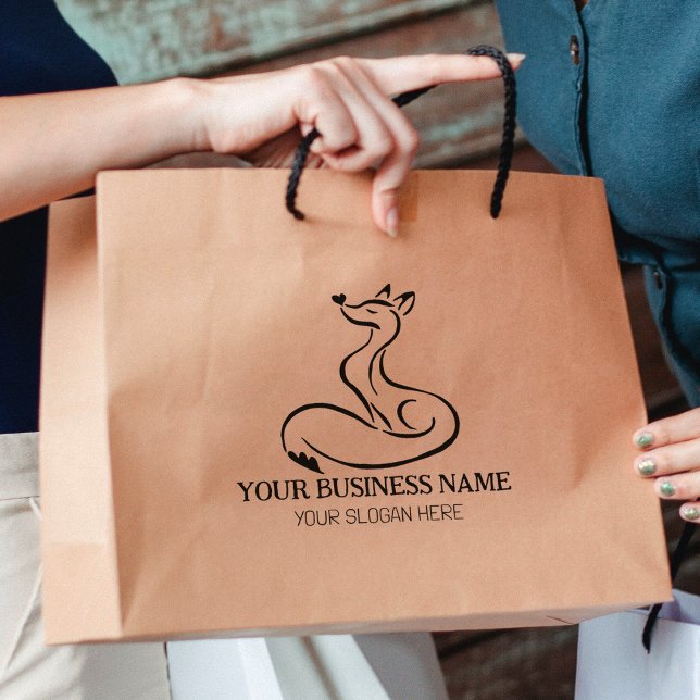 Niedlich Fox Custom Business Gummistempel (Von Creator hochgeladen)