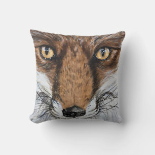Niedlich Fox-Portrait Kissen