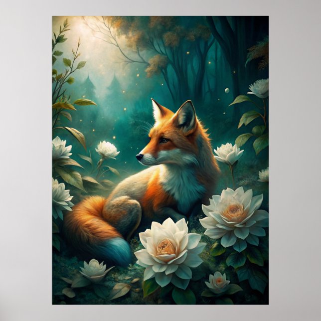 Niedlich Fox Poster (Vorne)