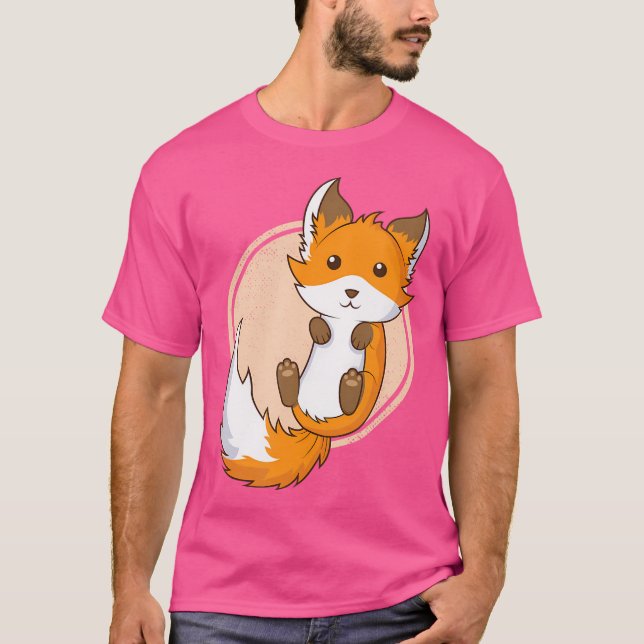 Niedlich Fox T-Shirt (Vorderseite)