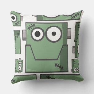 Niedlich Frankenstein Halloween Square Kissen