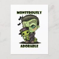 Niedlich Frankenstein Monster mit Plushie