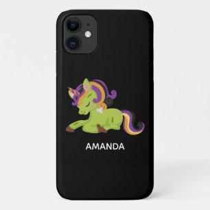 Niedlich Frankenstein Unicorn Halloween Zeichnend Case-Mate iPhone Hülle