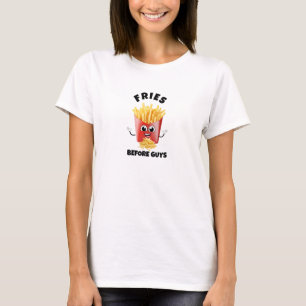 Niedlich French Fries Cartoon Hoodie & T-Shirt - F