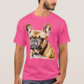 Niedlich Frenchie Dog T-Shirt