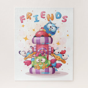Niedlich Friends Bird Puzzle