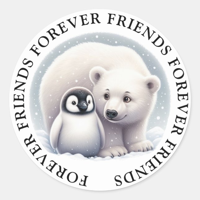 Niedlich Friendship Stickers (Vorderseite)