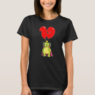 Niedlich Frog 19. Geburtstag Kinder Ballon Party T-Shirt