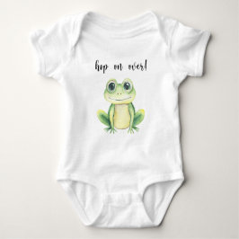 Niedlich Frog Baby Dusche Baby Strampler
