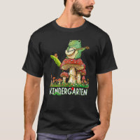 Niedlich Frog Playing Banjo Schnecke Pilz Kinderga