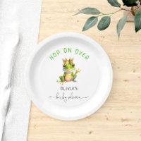 Niedlich Frog Prince Baby Duschpapier Teller