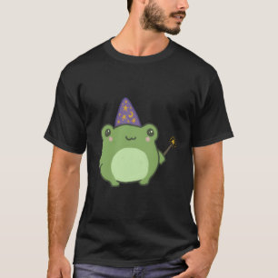 Niedlich Frog Wizard Hat - Cotattacore-Ästhetik T-Shirt