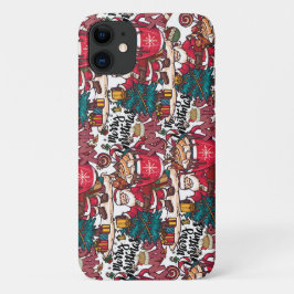 Niedlich frohe Weihnachten - Feiertag Case-Mate iPhone Hülle