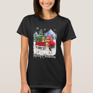 Niedlich frohe Weihnachten Weihnachten Beagle Hund T-Shirt