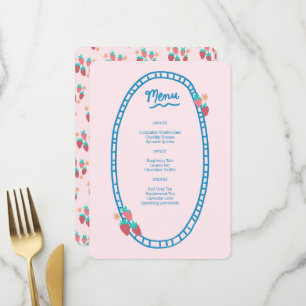 Niedlich Frucht CUSTOM Bridal Babydusche Brautpart Menükarte