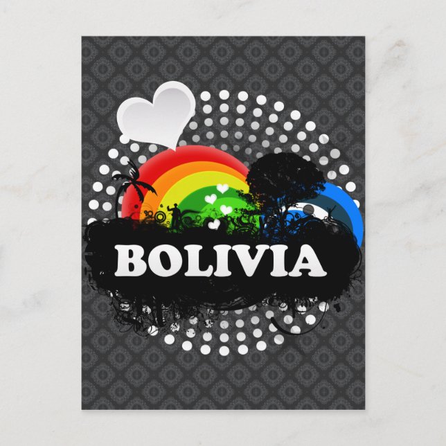 Niedlich Fruchtbolivien Postkarte (Vorderseite)