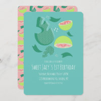 Niedlich Fruchtsalat Guava Sweet Birthday