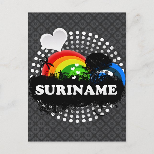 Niedlich FruchtSurinam Postkarte (Vorderseite)