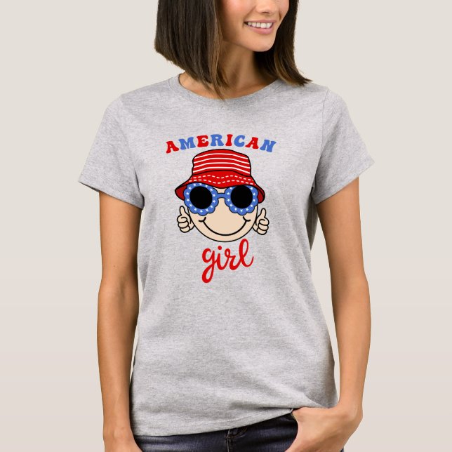 Niedlich Fun Groovy Summer Vibes T-Shirt (Vorderseite)