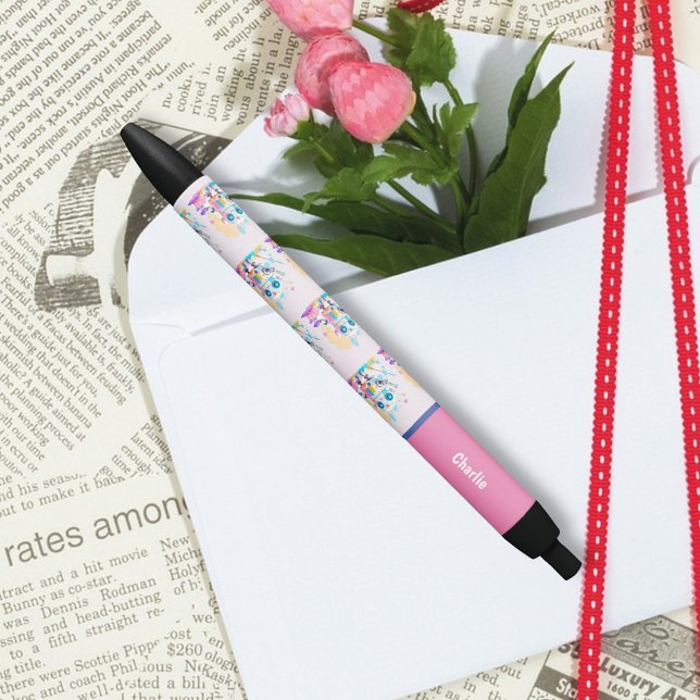 Niedlich Fun Messy Robot Painting Splashes Kugelschreiber (Von Creator hochgeladen)