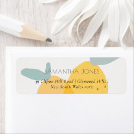 Niedlich Fun Yellow Lemon Fruity Citrus Helle Adre