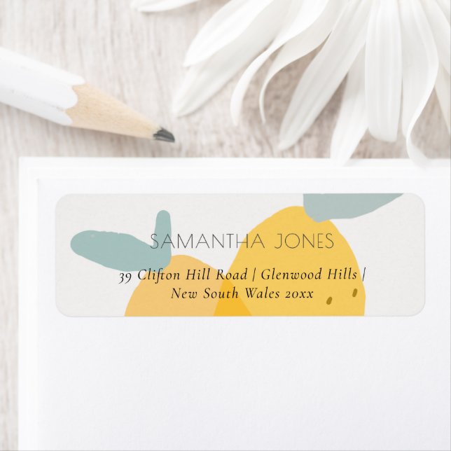 Niedlich Fun Yellow Lemon Fruity Citrus Helle Adre (Insitu)