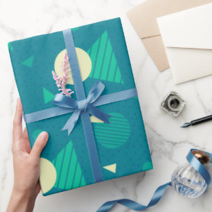 Niedlich funkelnder Vintager romantischer Kinderge Geschenkpapier