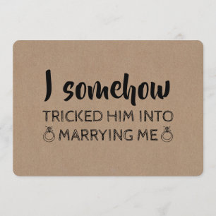 Niedlich Funny Bridesmaid / Vorschlag für eine Tra Einladung